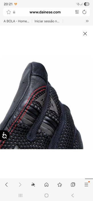 Luvas Dainese novas