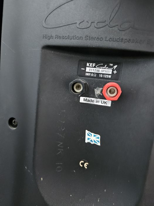 Sprzedam kolumny Kef coda 9