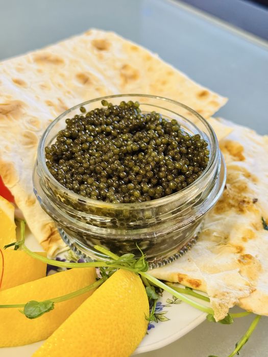 Ікра чорна осетровая kaviar 100грамм