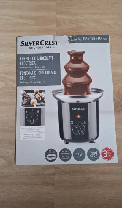 Fonte de chocolate silvercrest