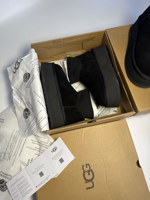 UGG Classic platform mini Dipper. 36-37 Угг  платформа міні діппер