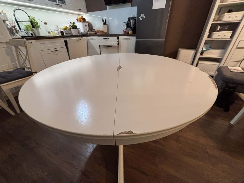 Stol rozkladany okragly