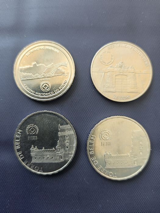 Moedas Comemorativas UNC Portugal