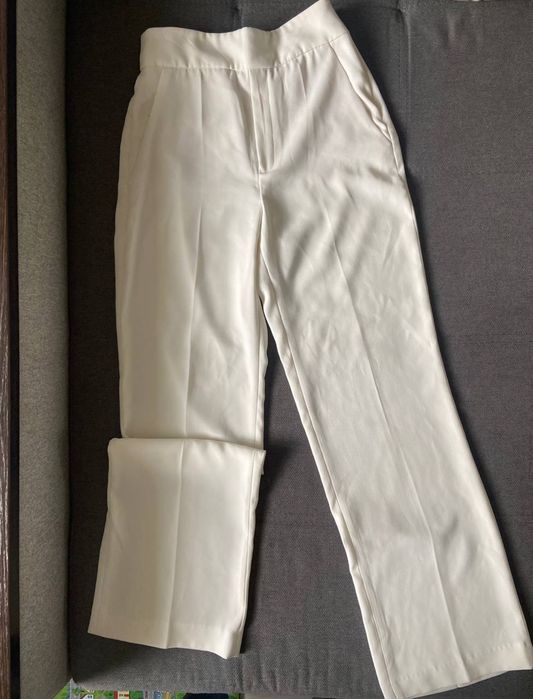 Брюки прямі zara/комбінзон палаццо