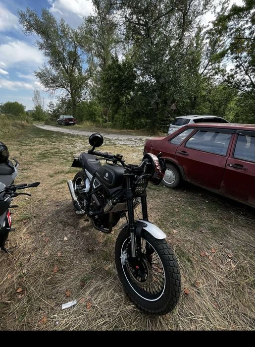 Geon skrambler 2-300 продам стан нового мотоцикла