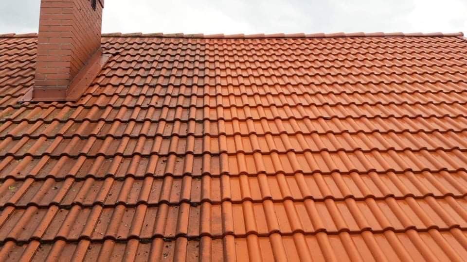 Malowanie dachu dachów mycie dachu kostki elewacji