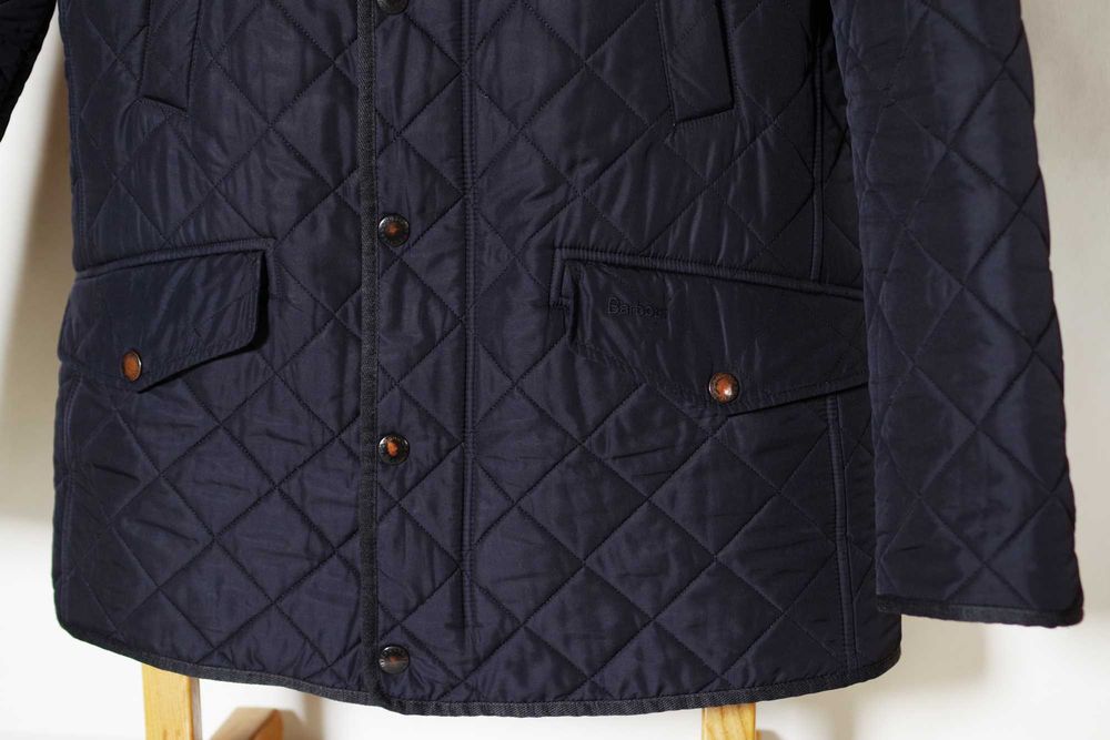 Утеплена стьобана куртка Barbour Bardon quilted М розм оригінал ідеал