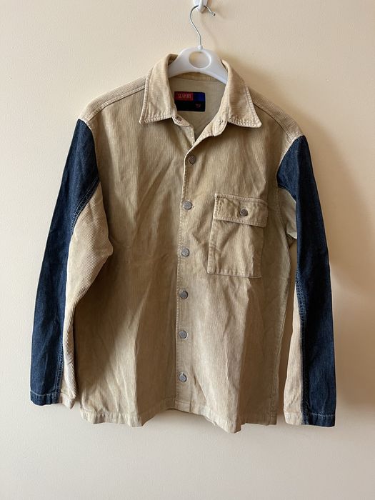 Camisa bombazine homem S oversize