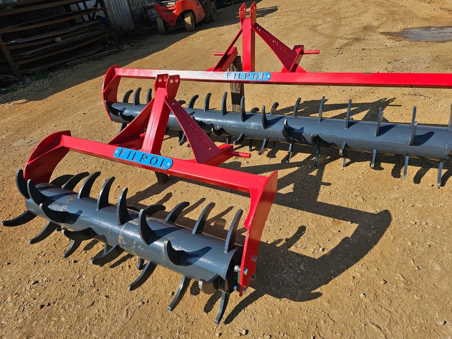 Rolka kolczatka, mulczujący kolczasty wał do brony pojedynczy DOWÓZ