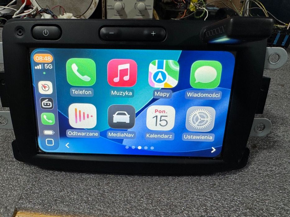 RENAULT CLIO CAPTUR TRAFIC MASTER DACIA DASTER CARPLAY ANDROID AUTO NAWIGACJA DAB