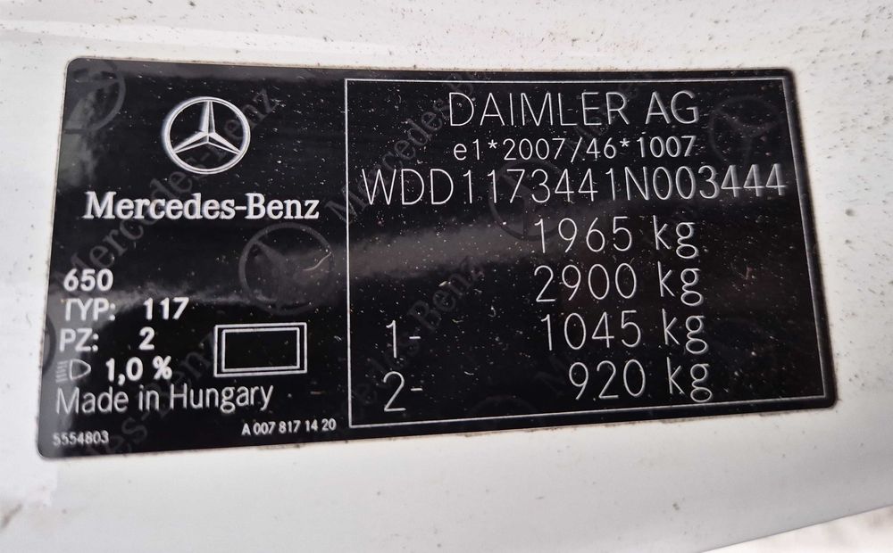 Pompa ABS ESP Mercedes CLA C117
