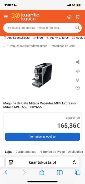 Máquina Café Expresso MITACA