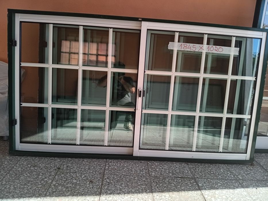 Janelas de alumínio vidro duplo