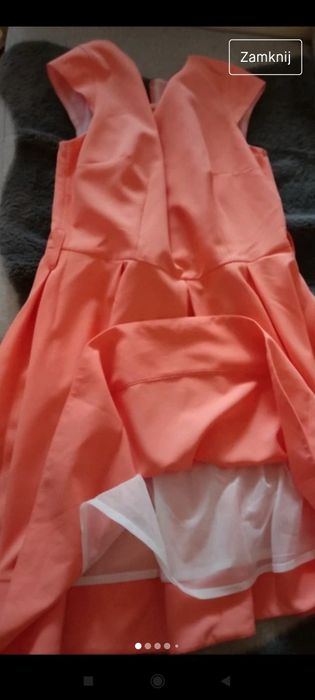 Sukienka damska koktajlowa