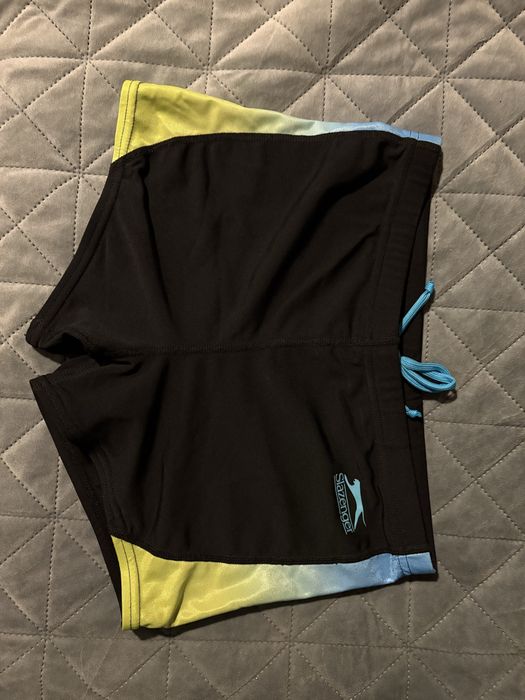 Slazenger плавки підліткові S жовто-блакитні для басейну