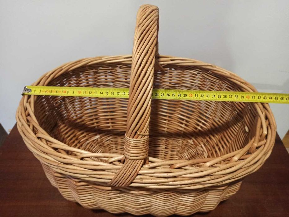 ''dUży'' kosz z wikliny