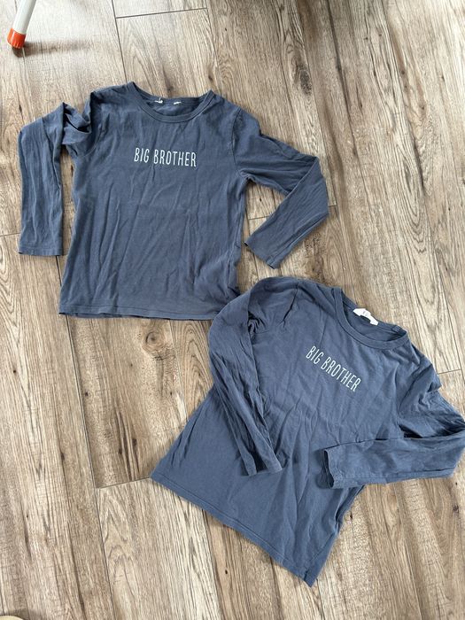 Bluzki dla braci Big Brother sesja rozm. 122 i 134 H&M