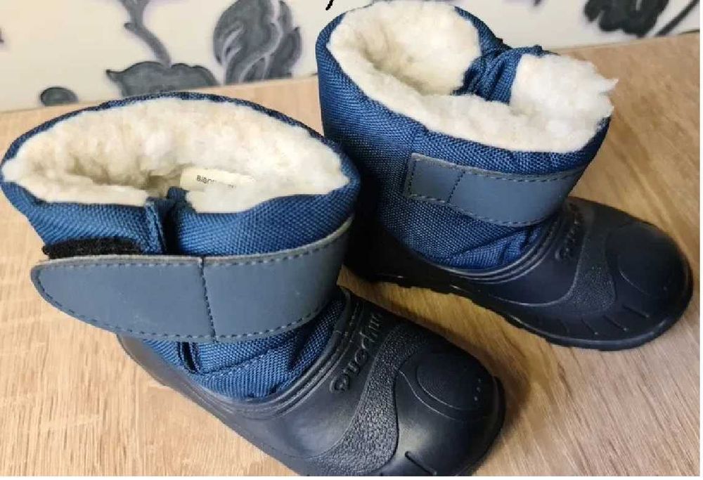 śniegowce kozaczki nieprzemakalne Quechua roz. 18/19 - NOWE !!!