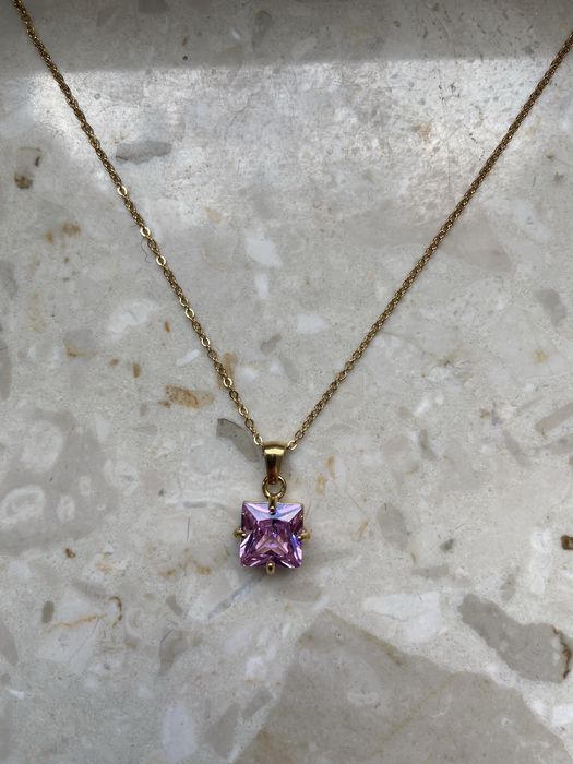 Naszyjnik pozłacany