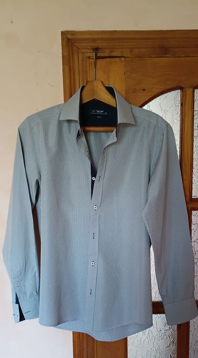 Чоловіча сорочка Nens Slim Fit M стильна