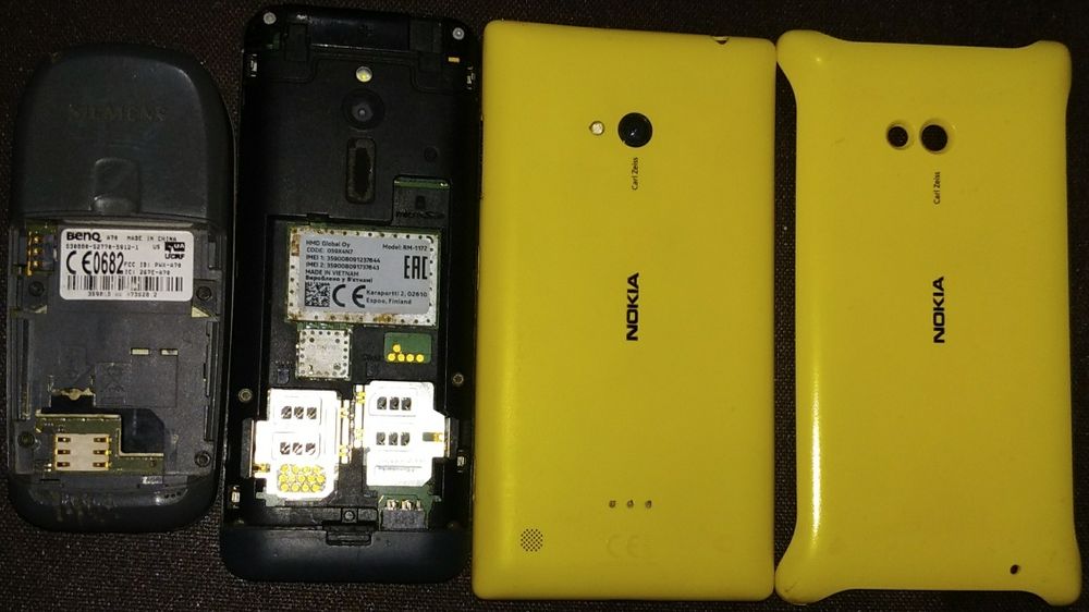 Кнопочные телефоны  Lenovo A328, ZTE, Siemens A52, A70, C55, No