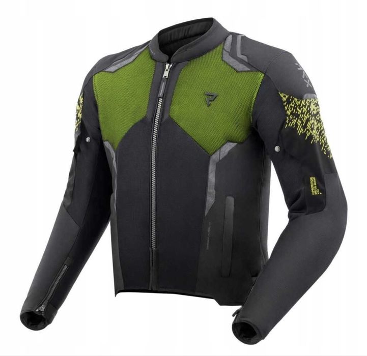 Kurtka REBELHORN JAX black/ fluo yellow rozm. L