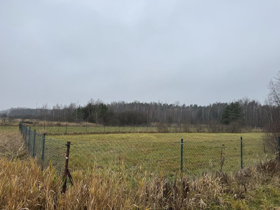 Działka w ostatniej linii zabudowy