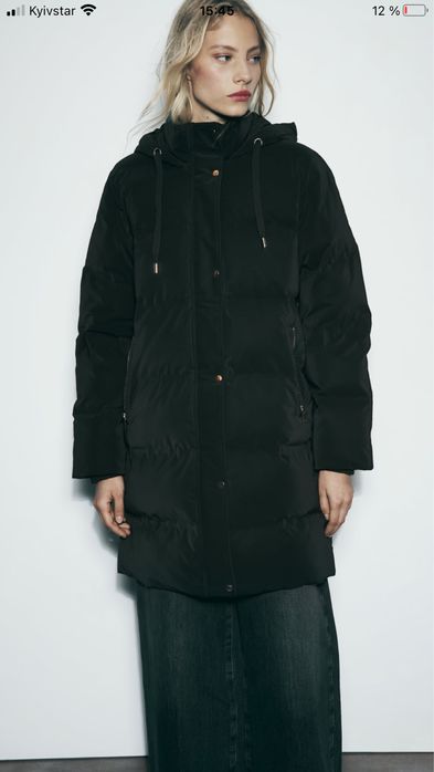 Пуфер Zara жіночий