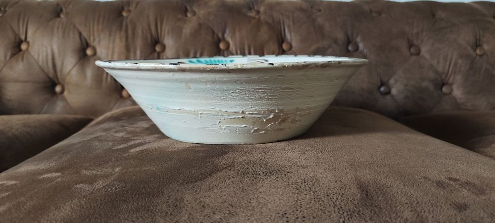 Prato da faiança dita ratinho em bom estado