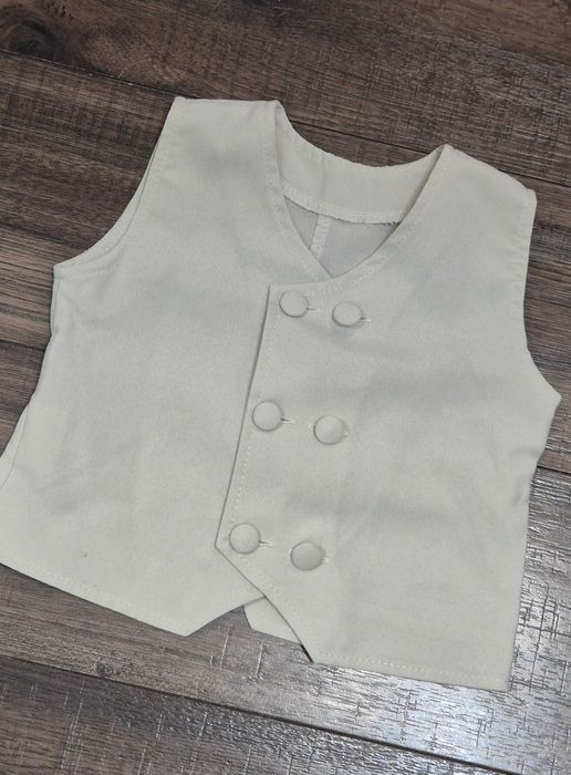 058 P kamizelka elegancka do garnituru rozmiar80-86 tj. 12-18 miesięcy