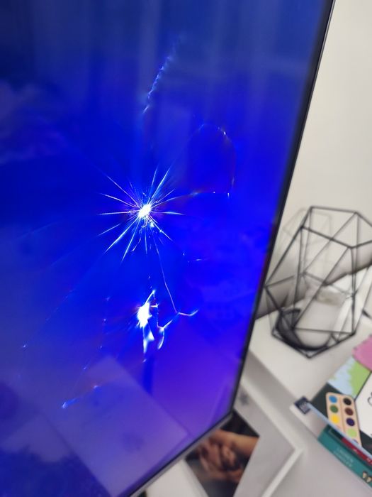 Tv tcl 55 cali uszkodzony