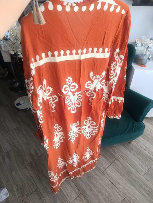 Sukienka maxi w wzory Boho r42/44