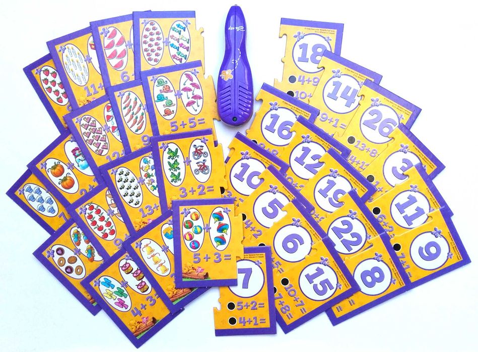 Kubuś Puchatek Interaktywna Zgadywanka matematyka przedszkole Disney