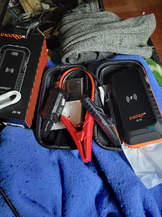 Бустер для авто 3в1