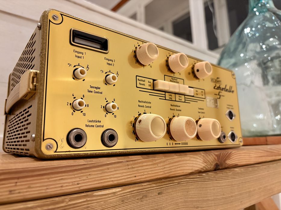 Echo taśmowe Echolette lampowe 1960r