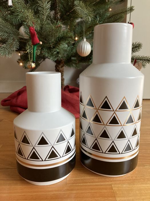 Conjunto de jarras decorativas