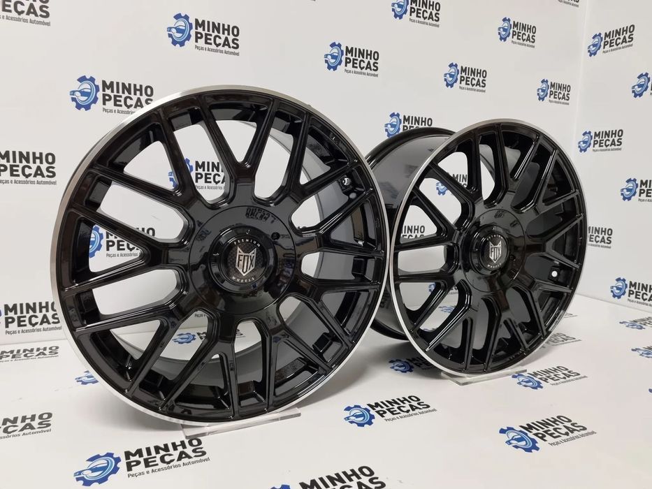 Jantes FOX VR3 em 17 Black Polish (5x100 | 5x112)