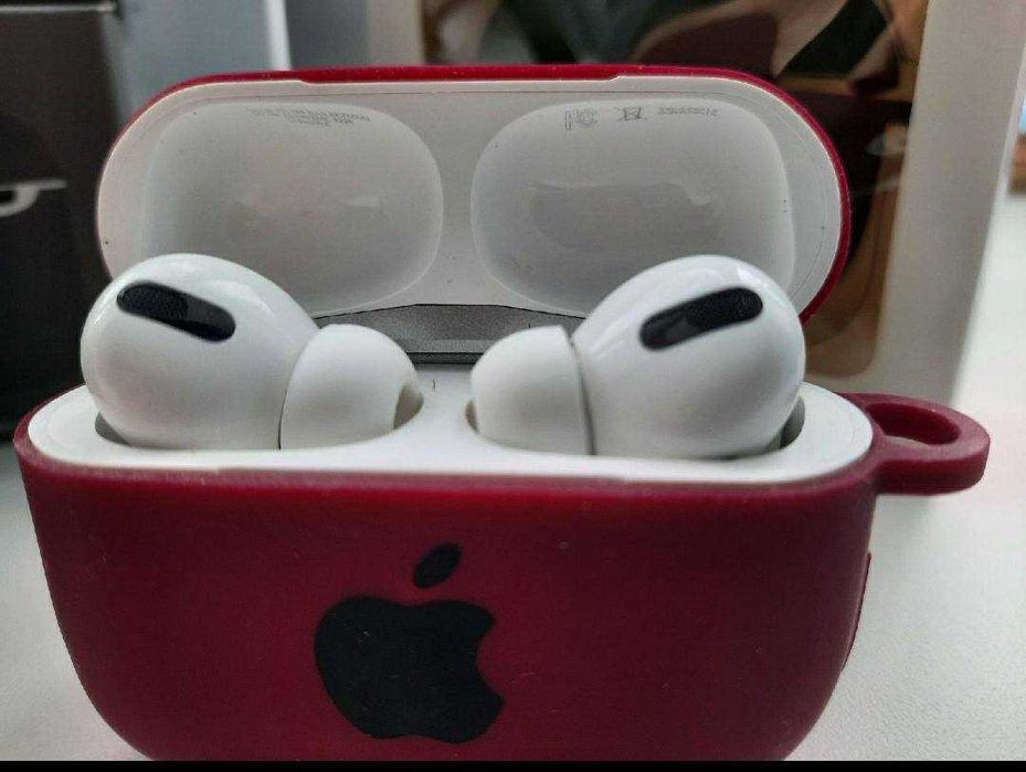 Топові Бездротові Навушники АірПодс Про 1 Чіп Айроха + чохол