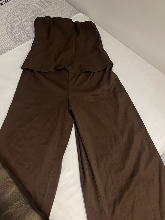 Шоколадного кольору комбінезон