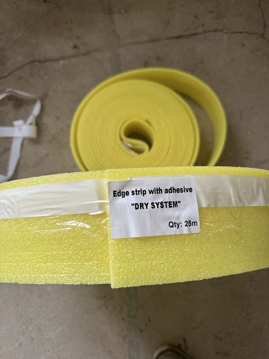 Taśma brzegowa dylatacyjna samoprzylepna
