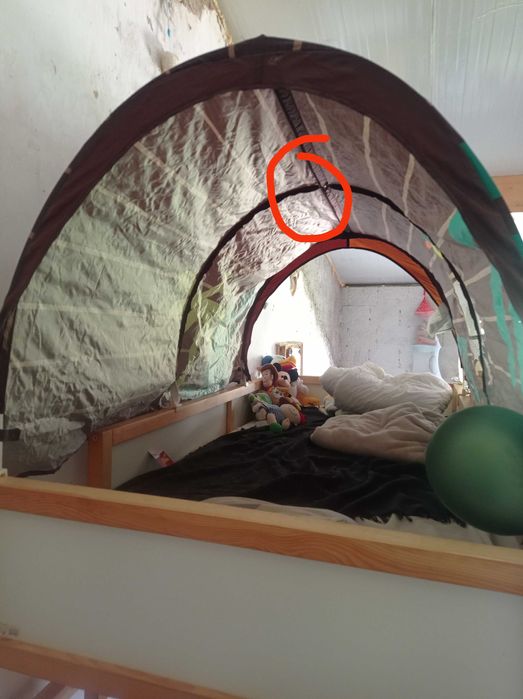 Dossel para cama infantil IKEA - Animais