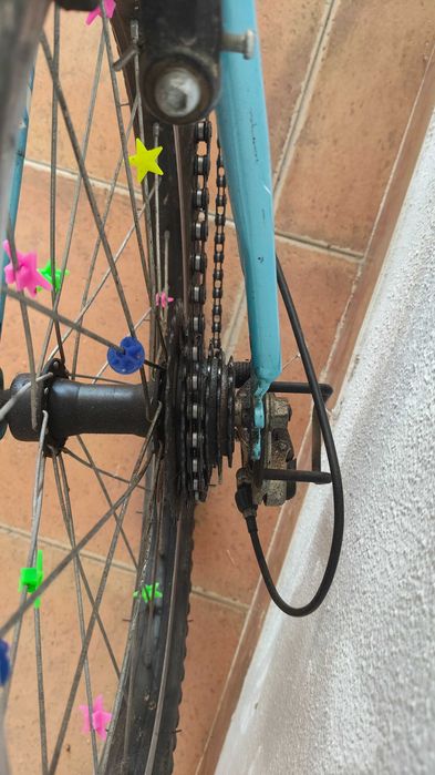 Bicicleta Berg criança roda 20 - suspensão e mudanças Shimano