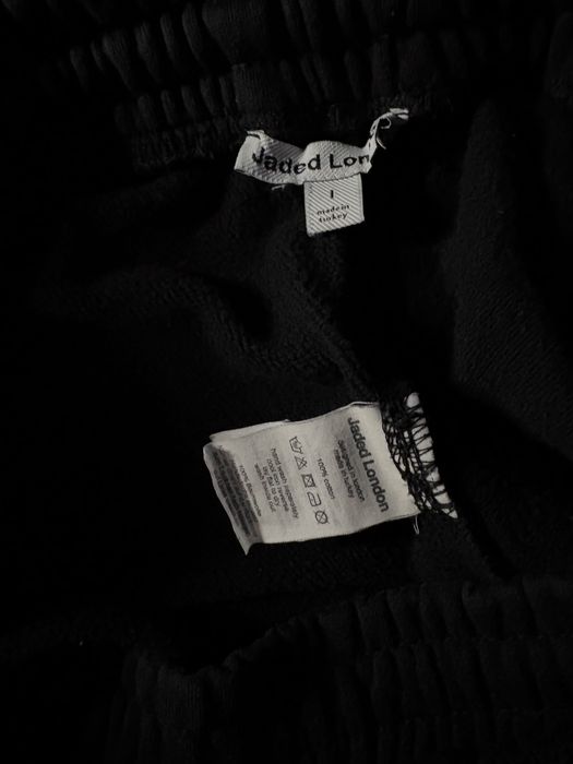 Jaded London Black Baggy Blade Joggers