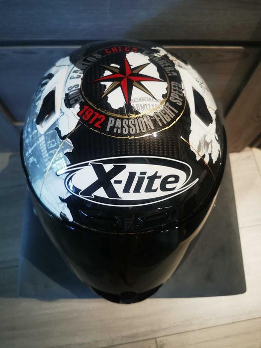 Kask motocyklowy x lite X803 rs malowanie Checa rozmiar M