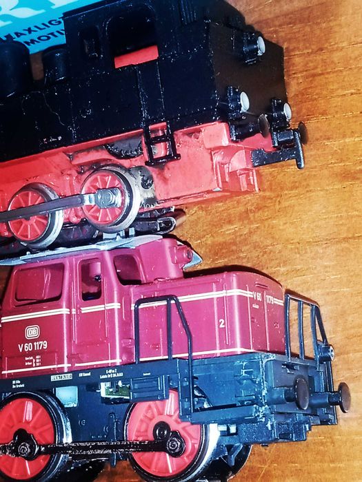 Lote de 3 locomotivas Märklin H0 1:87 HO 1/87