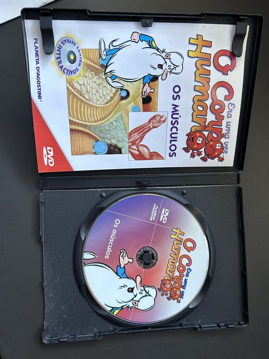 Era uma vez O Corpo Humano". Livros e DVDs da colecção