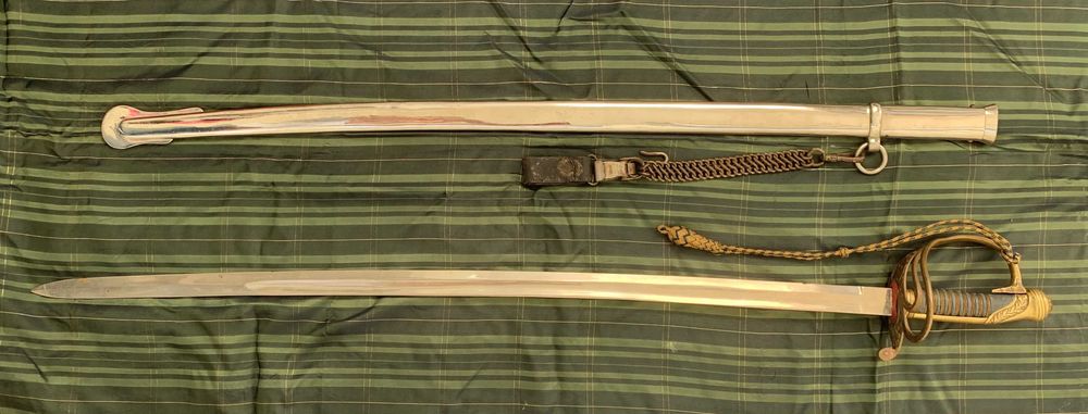 Espada de oficial, séc. XIX