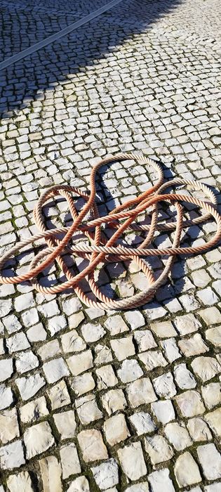 Corda de nylon de 15,5mt - battle rope