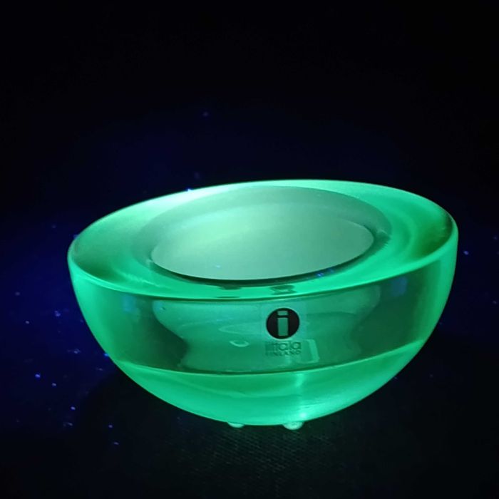 Iittala Ballo | Annaleena Hakatie | świecznik tealight | szkło manganowe