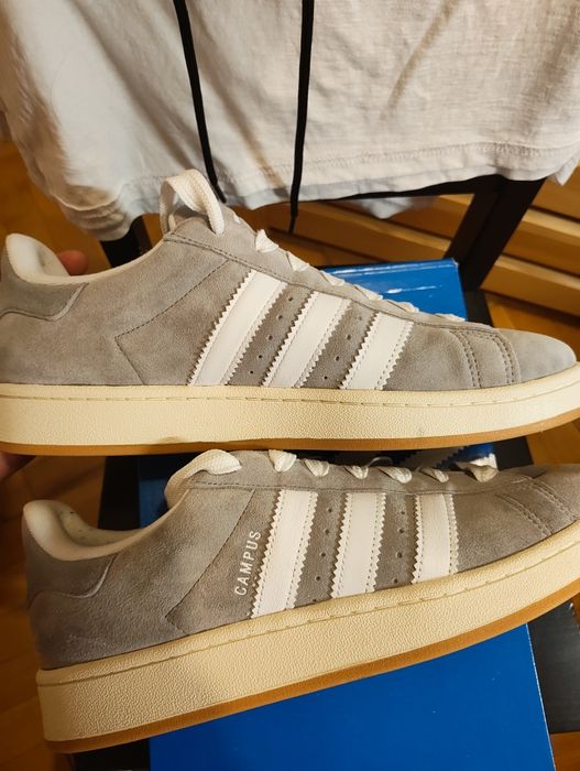 Buty męskie Adidas Campus 00s Szarobiałe 46 2/3